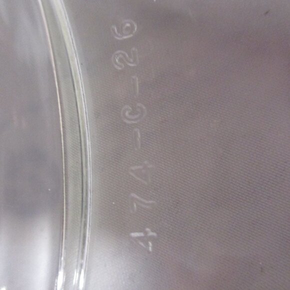 474-C -26 Pyrex lid for round 1 1/2 qt casserole - Picture 4 of 4